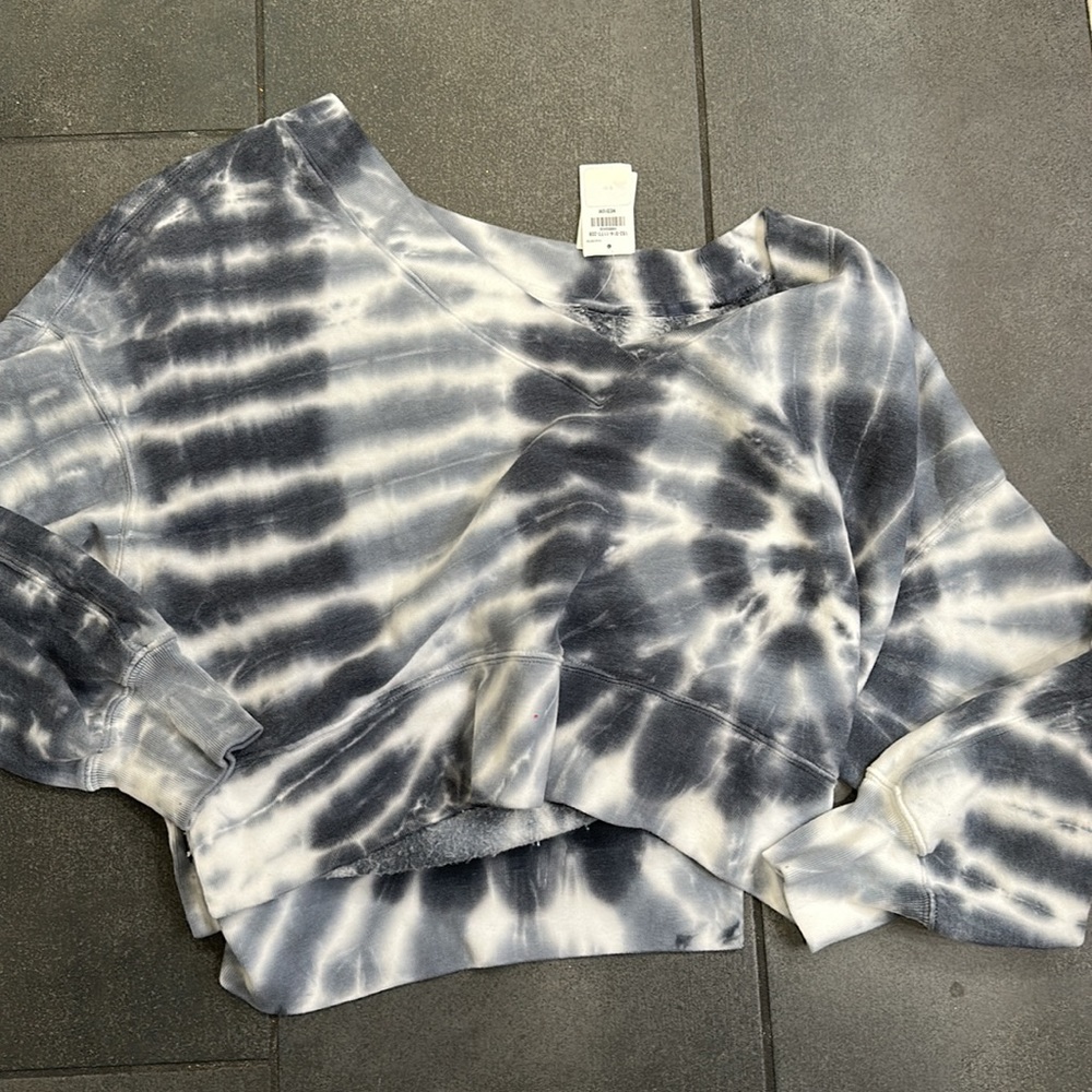 Abercrombie & Fitch NWT Soft Af Crewneck Sweatshirt Long Sleeve Top Loungewear - Picture 3 of 5